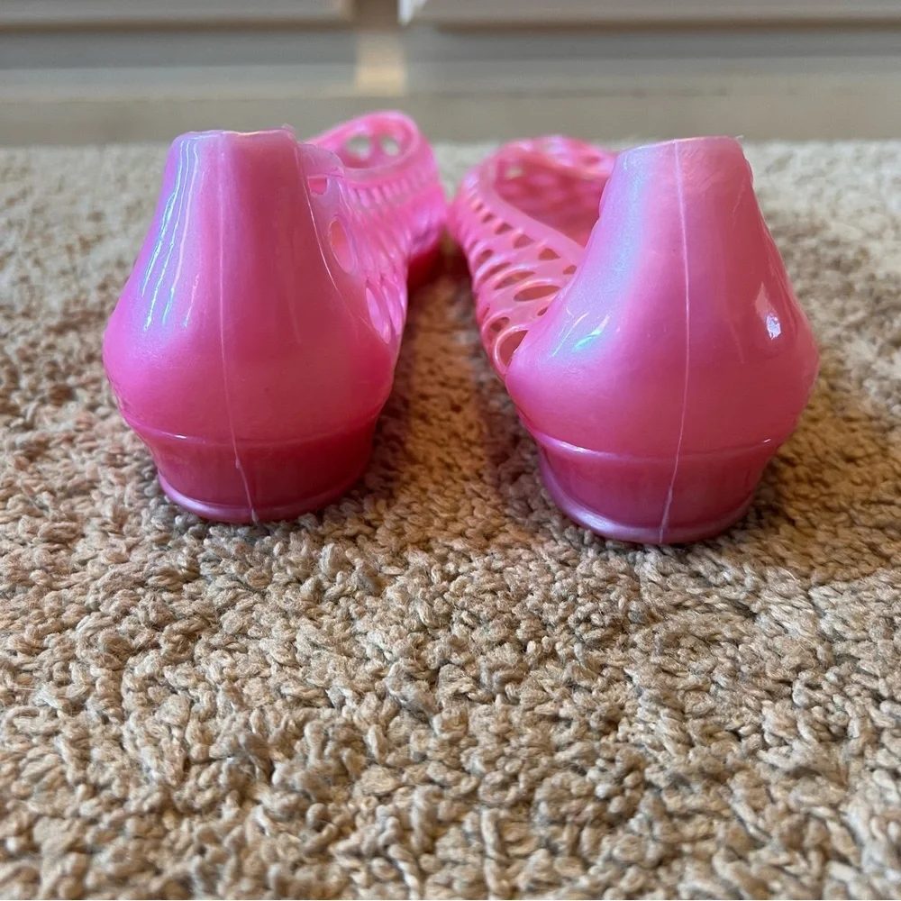 Pink Vintage Jelly Women's Shoes - Picture 3 of 7